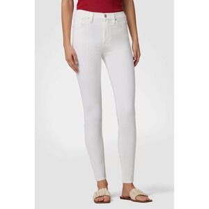 NWT Hudson Barbara Super Skinny White High Waist Jeans Sz 30 Denim Pants‎ School